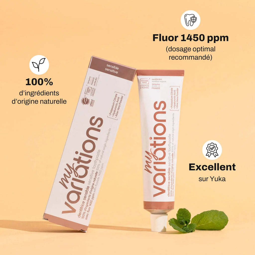 Sensitive Toothpaste - Certified Organic