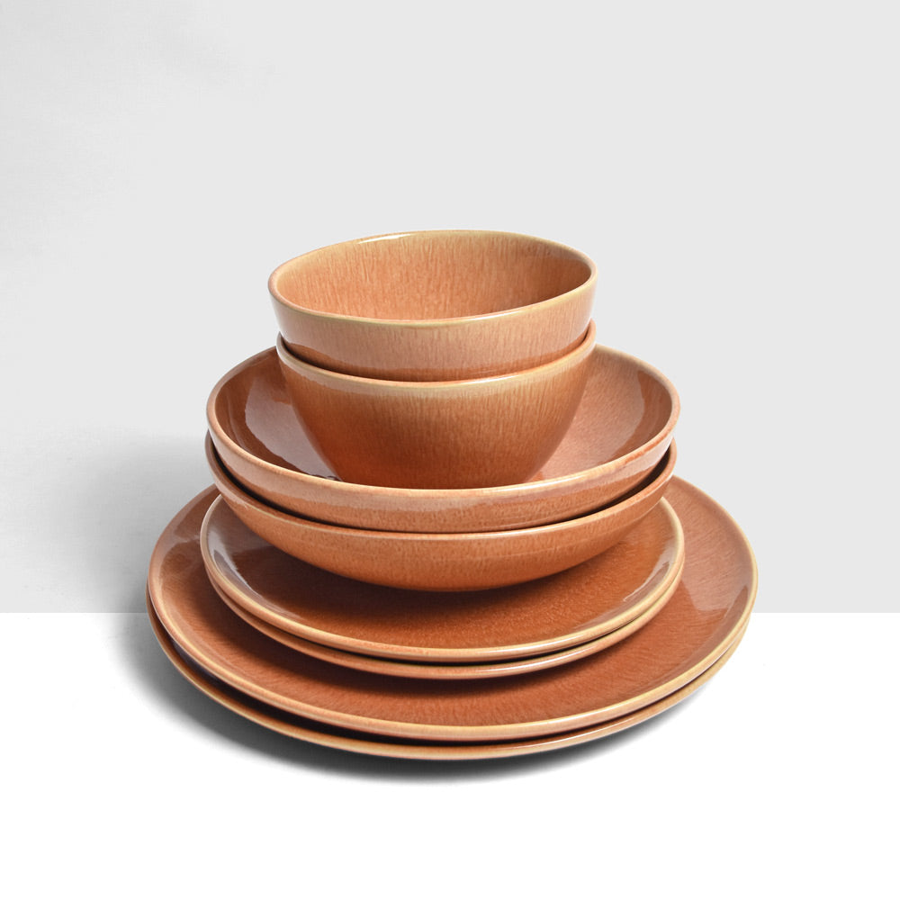 Service Pour 2 - Terracotta Sienna