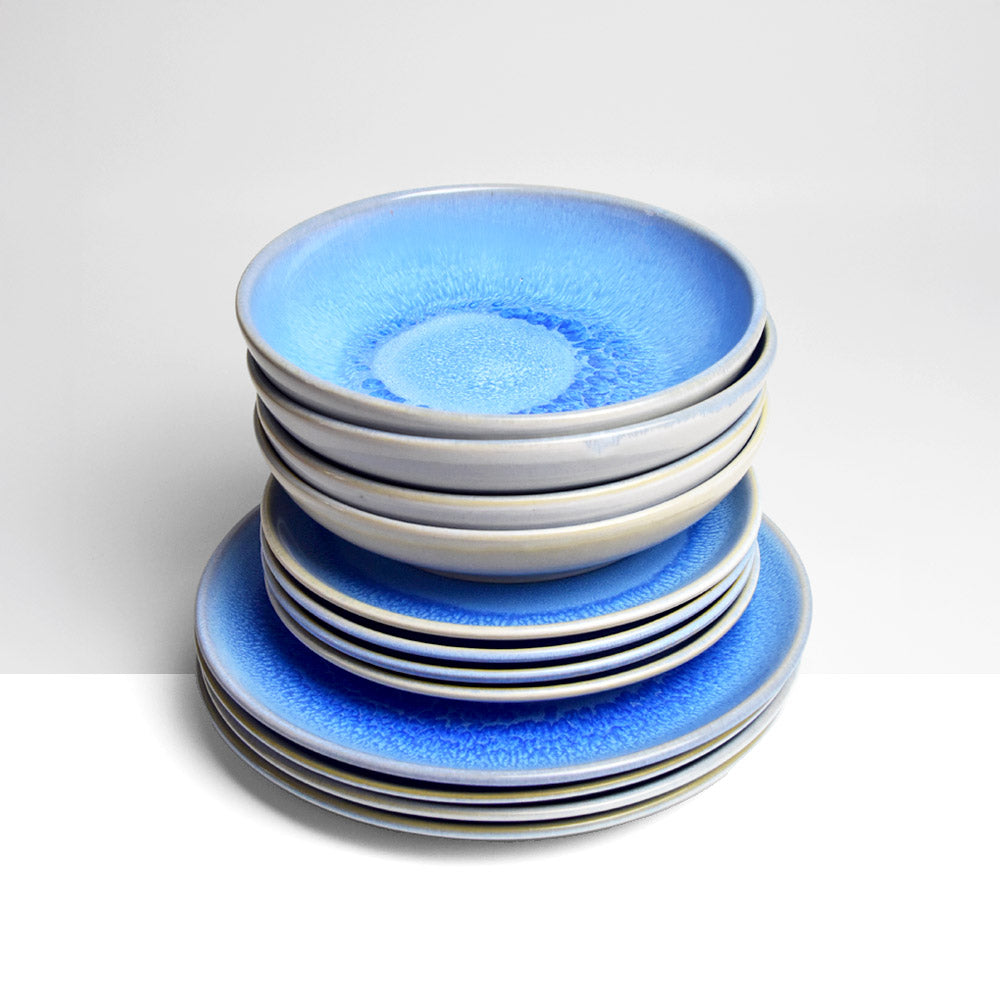 Servicio para 4 - Azul Mineral