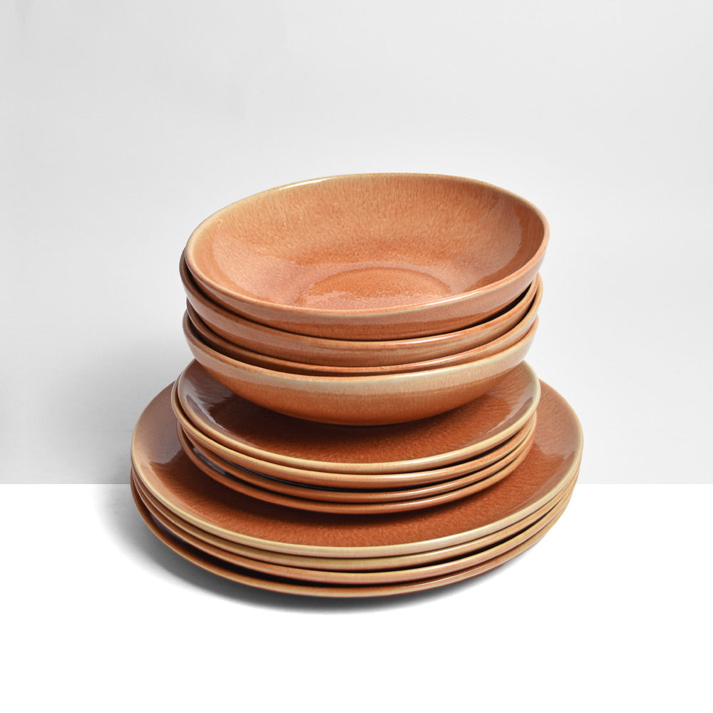 Service Pour 4 - Terracotta Sienna