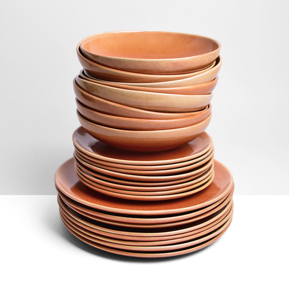 Servicio para 8 - Terracota Siena