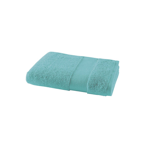 Serviette De Toilette - Éponge Unie - Turquoise