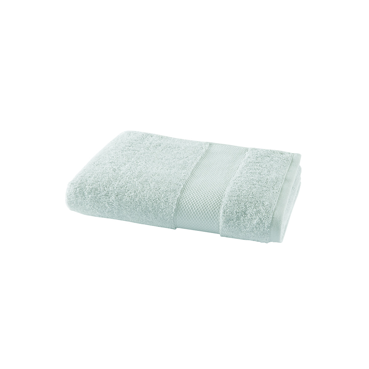 Éponge Unie - Serviette de Toilette - Bleu Pastel