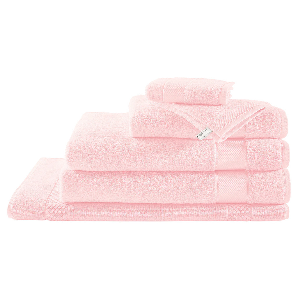 Plain Terry - Guest Towel - Pale Pink
