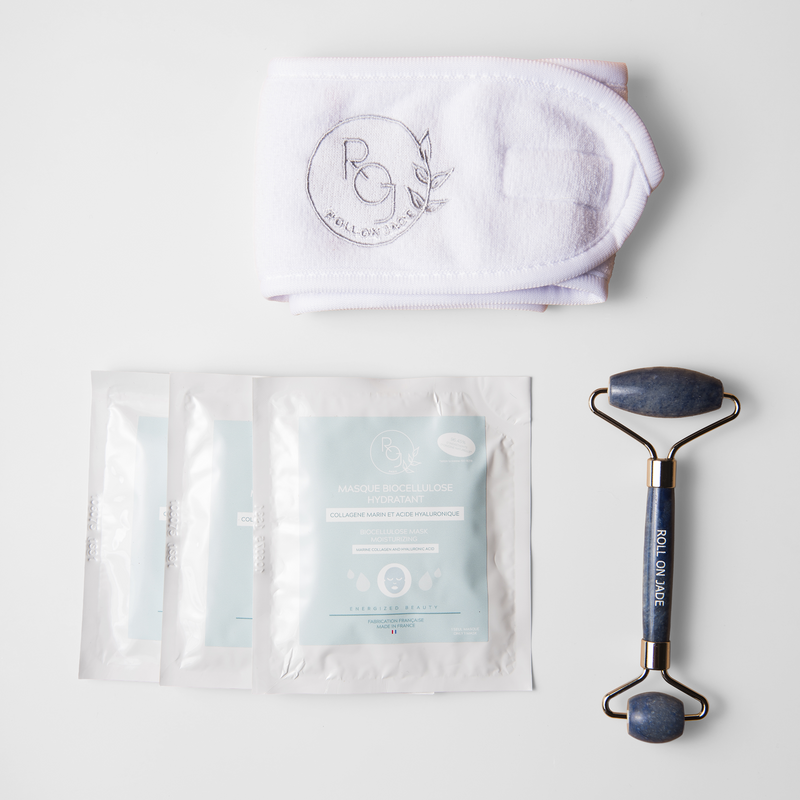 Set Hydra Routine-Outils Visage-Roll On Jade