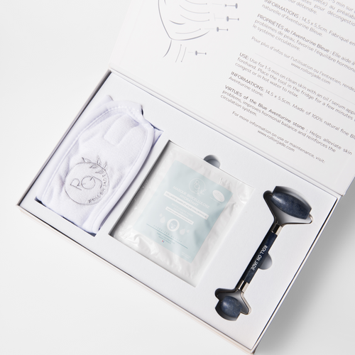 Set Hydra Routine-Outils Visage-Roll On Jade