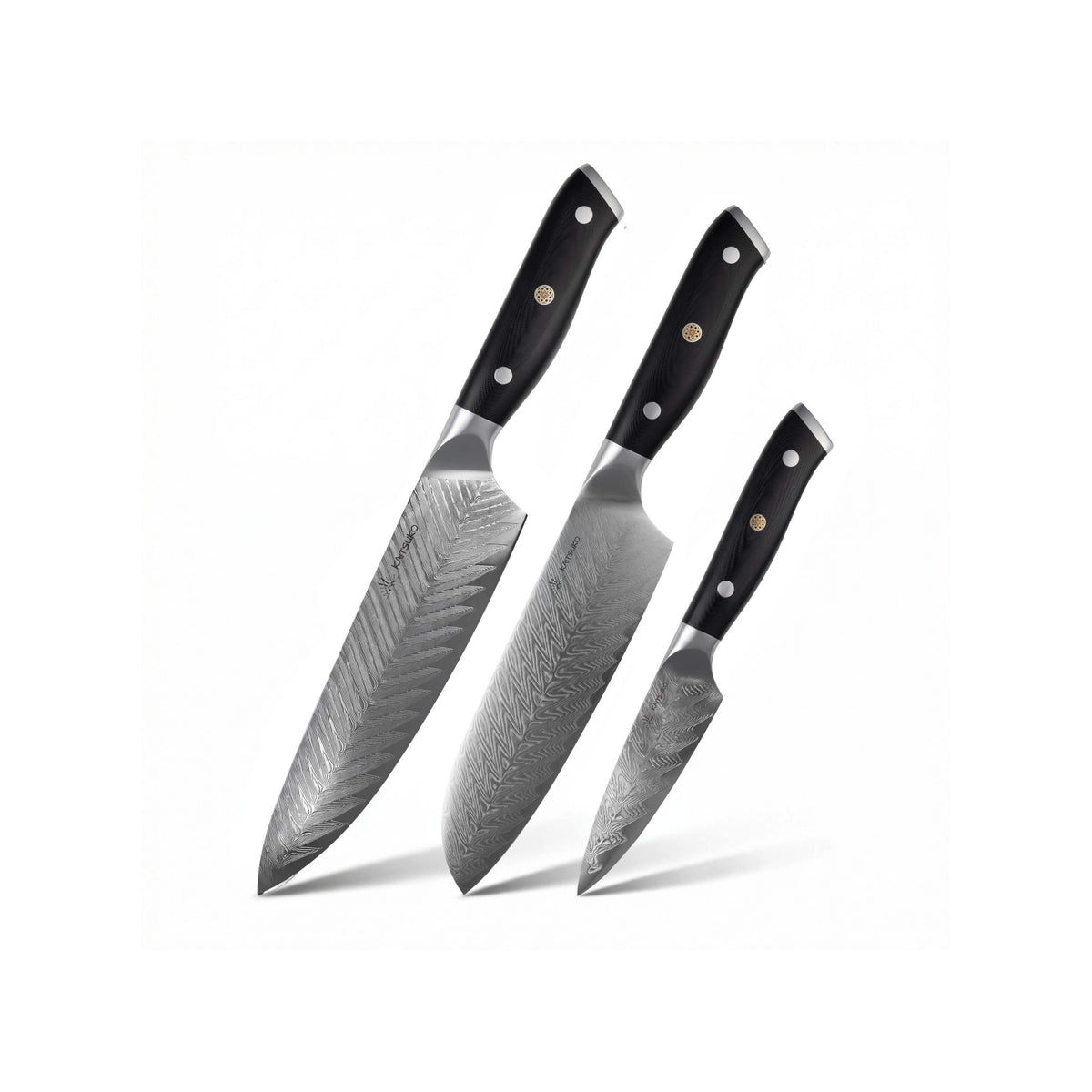 Set Of 3 Japanese Knives - Chef Yakumoto