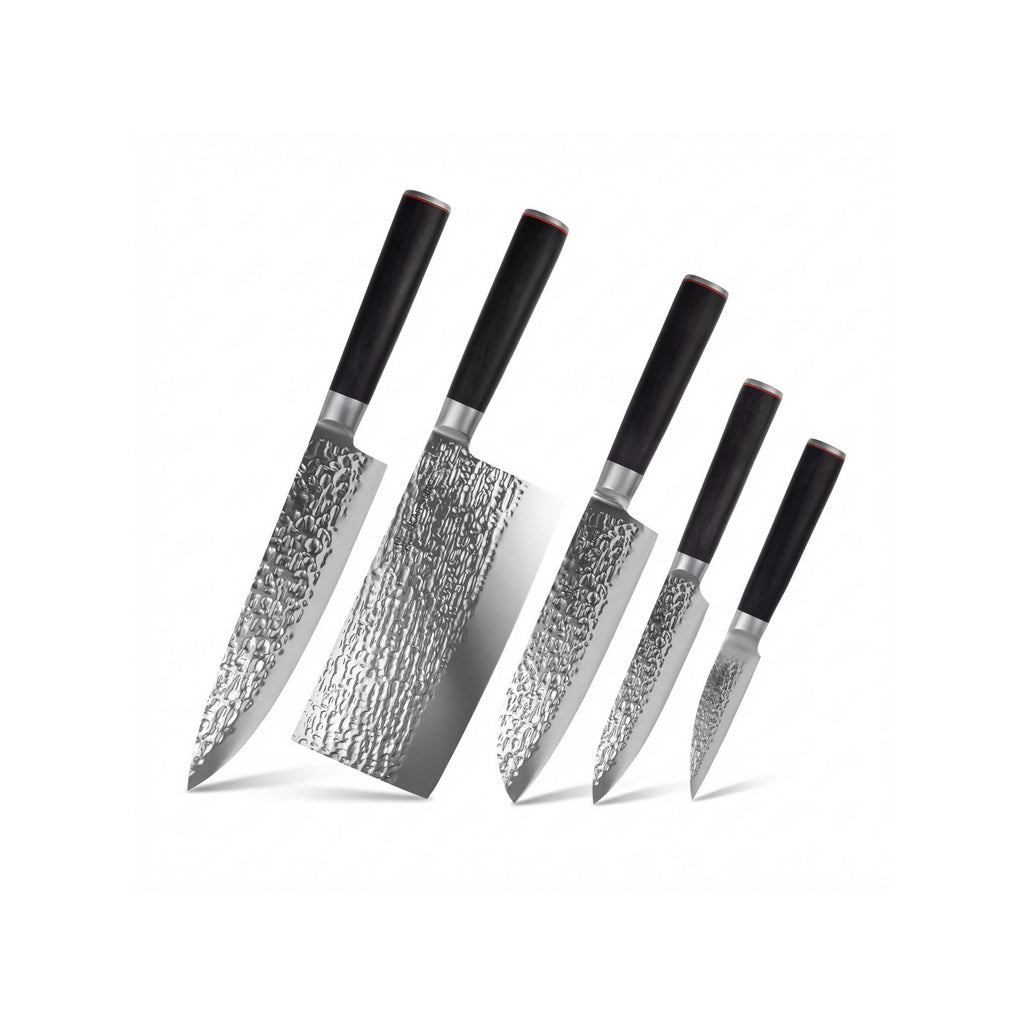 Set Of 5 Japanese Knives - Kaito