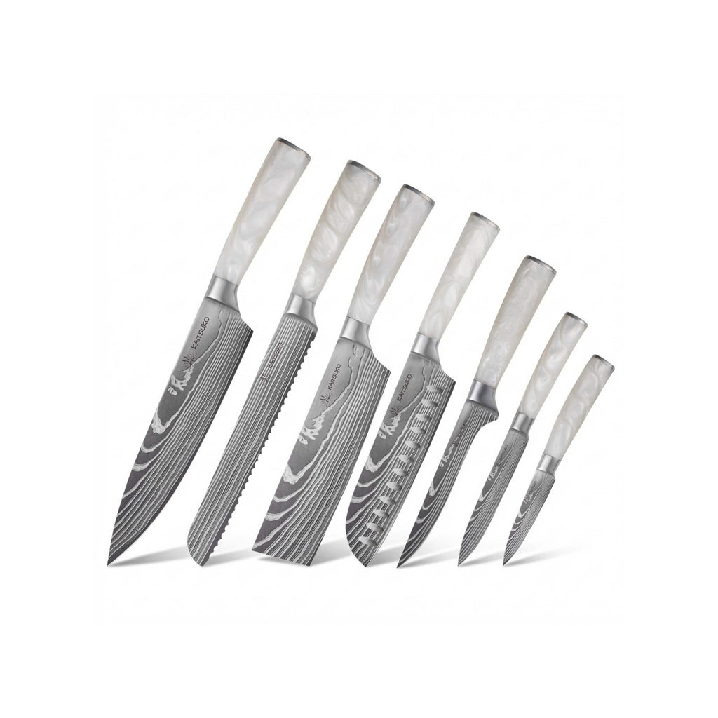 Set De 7 Couteaux Japonais - Chef Tanaka