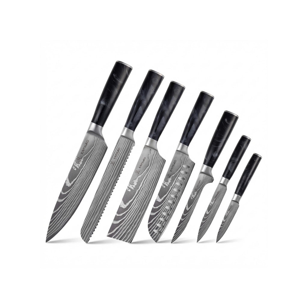 Set De 7 Couteaux Japonais - Chef Tanaka