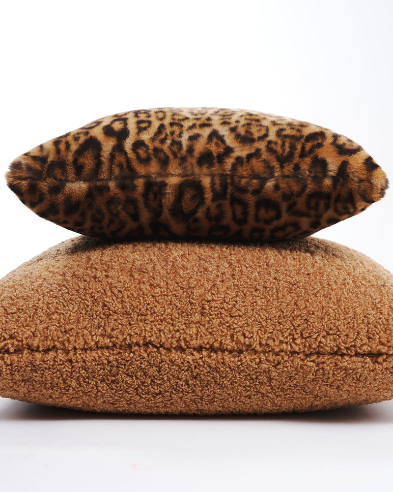 Coussin Brenn Bouclette Pillow - Hazelnut