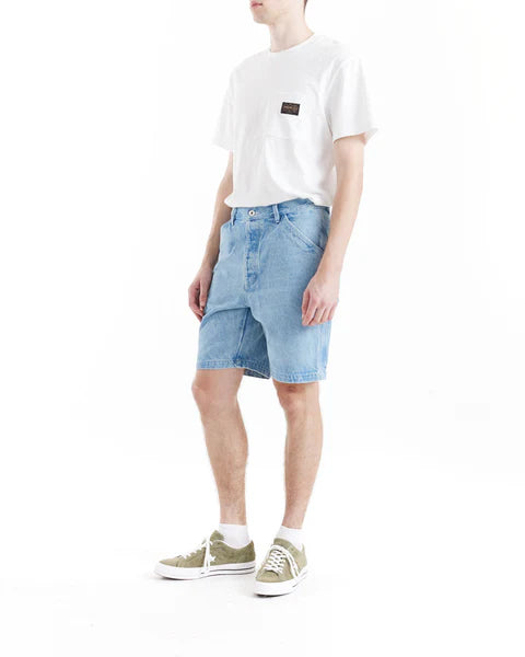 Short Big Fella Denim - Lt Stone