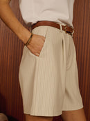 Short Pila - Creme