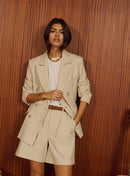 Short Pila - Creme