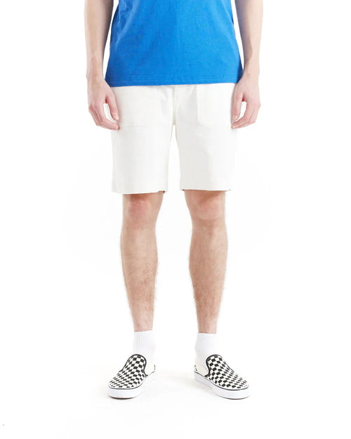 Vacay Beach Shorts - Vintage White