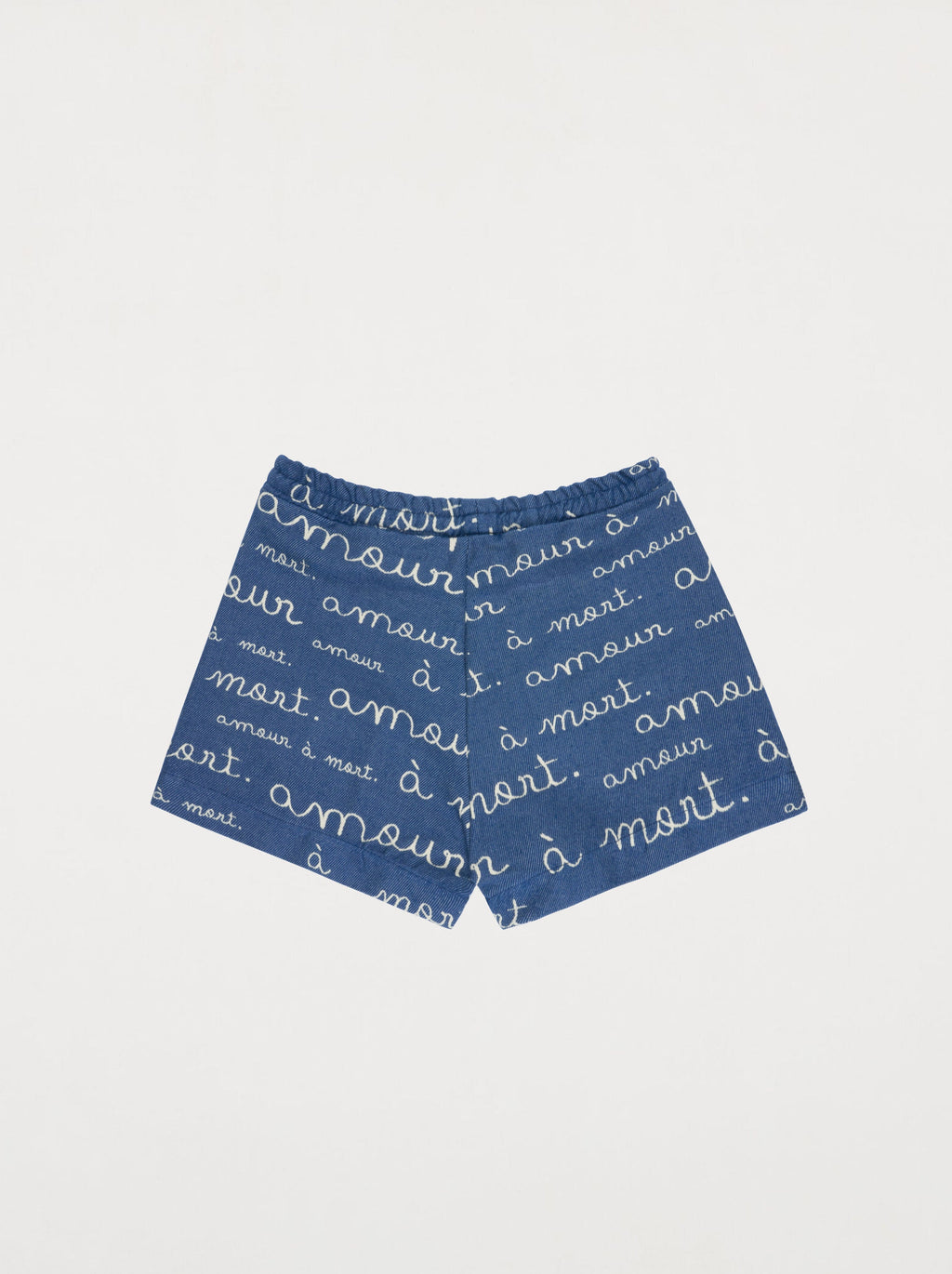 Short Amour Jacquard Denim