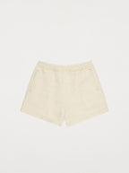 Short Amour Jacquard Écru