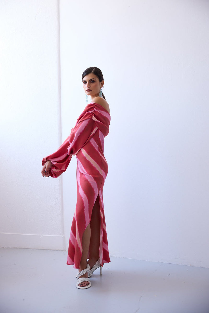 Robe Hermes - Fuchsia