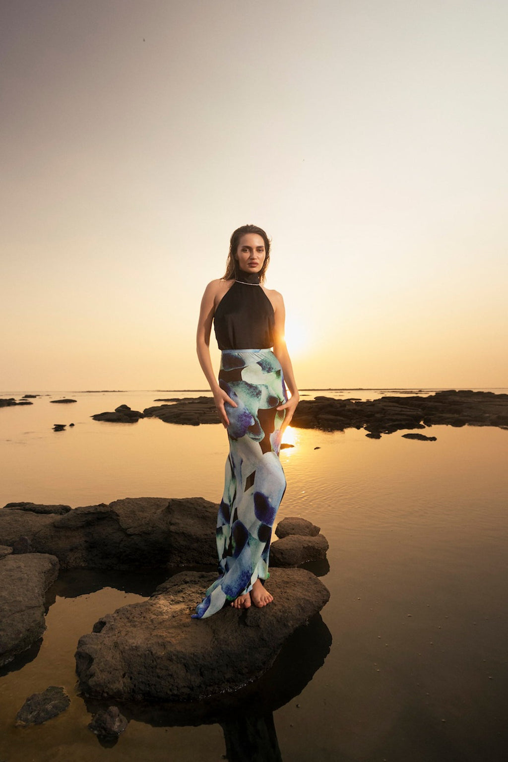 Sienna Skirt - Ocean