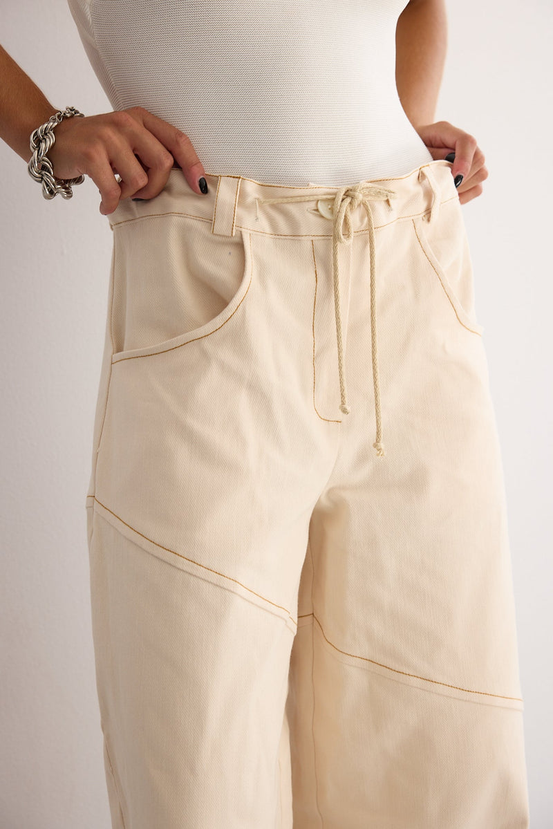 Pantalon Louise - Ivoire