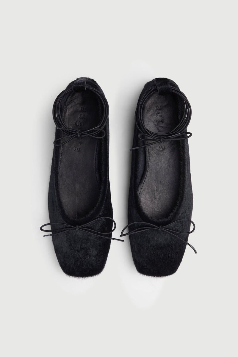 Ballerines Sienna - Cuir De Veau Noir