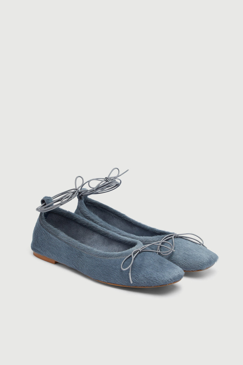 Ballerines Sienna - Cuir De Veau Gris