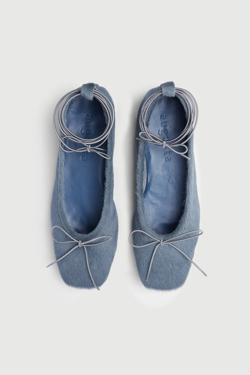 Ballerines Sienna - Cuir De Veau Gris