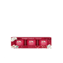 Yankee Candle - 3 Glass Votive Candles - Letters to Santa