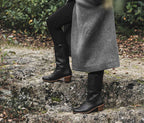 Stiefel Simone - Weiches Leder Schwarz - Damen