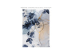 Marble&Flowers Panoramic Wallpaper - Multicolor