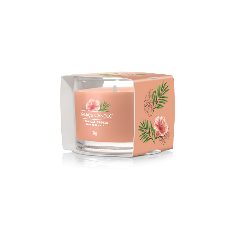 Yankee Candle - Glass Votive Candle - Tropical Breeze