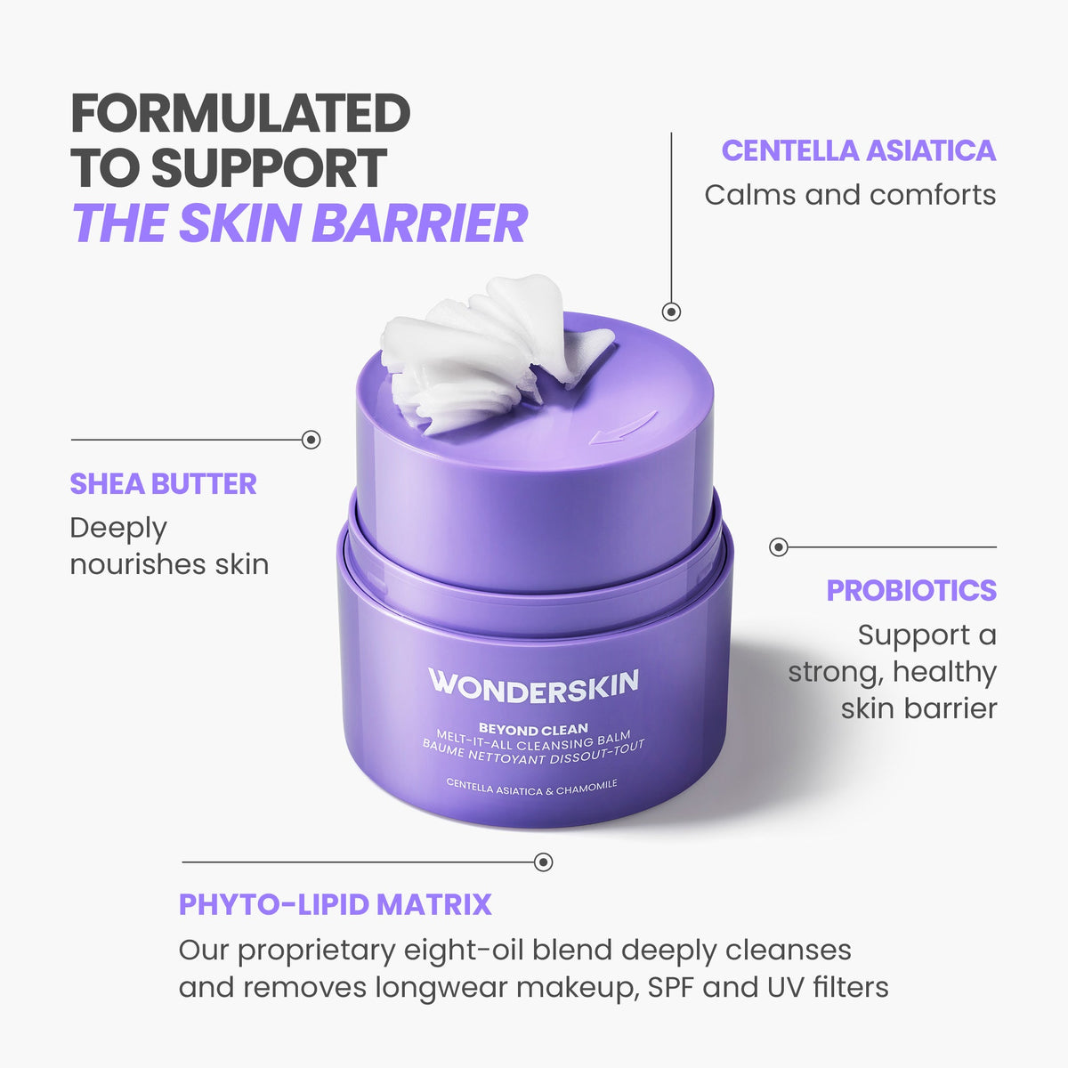 Balsam do demakijażu Melt-it-All – balsam oczyszczający WONDERSKIN