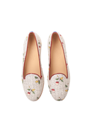 Pantuflas François Baies - Blanco - Mujer