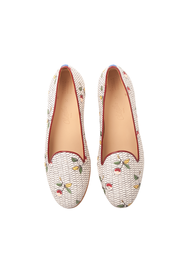 Pantuflas François Baies - Blanco - Mujer