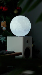 Lampe Lune - Bois - 2 Tailles
