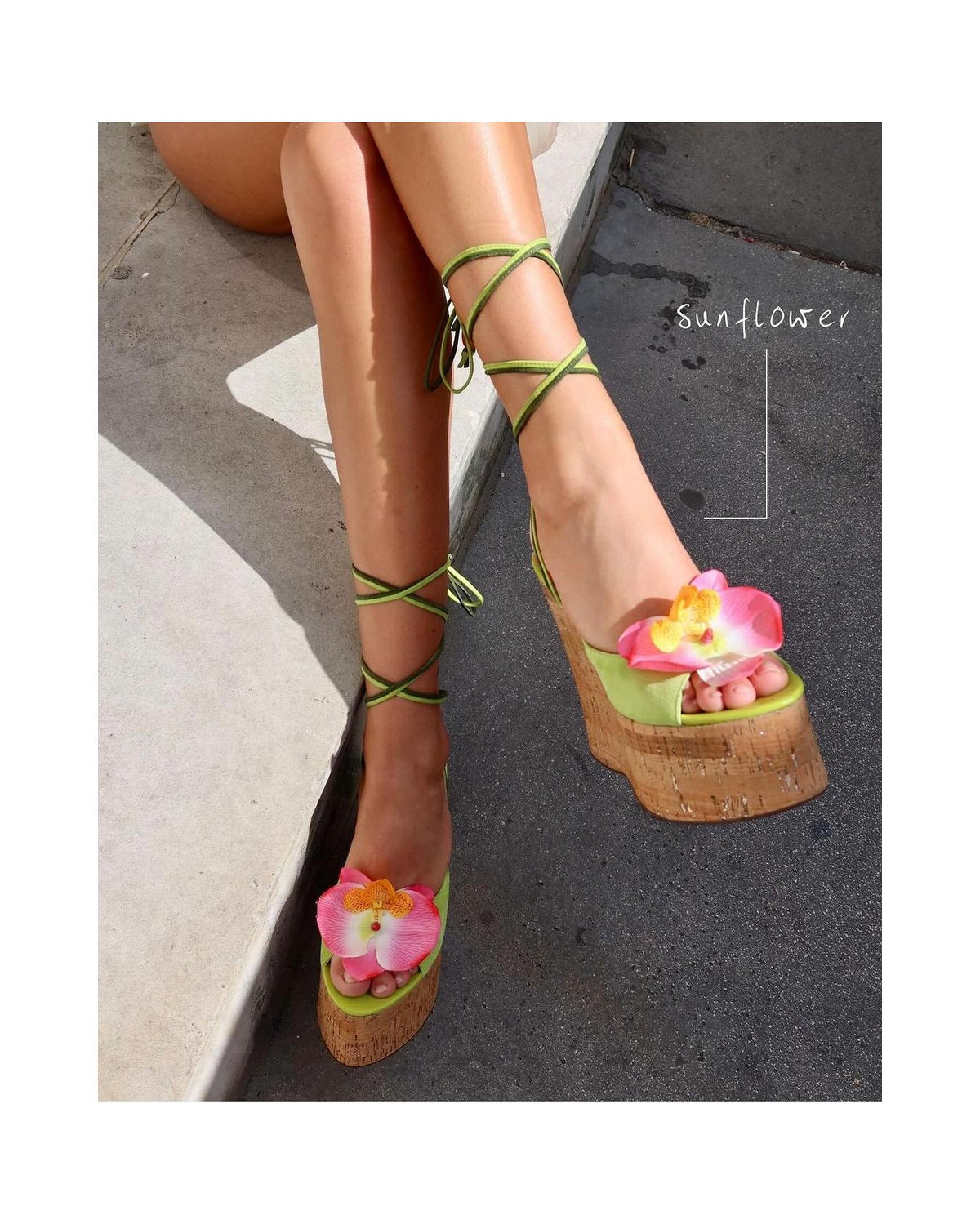 Pumps Sunflower - Groen - Dames