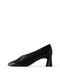 Soft Geometry Court Shoes - Black