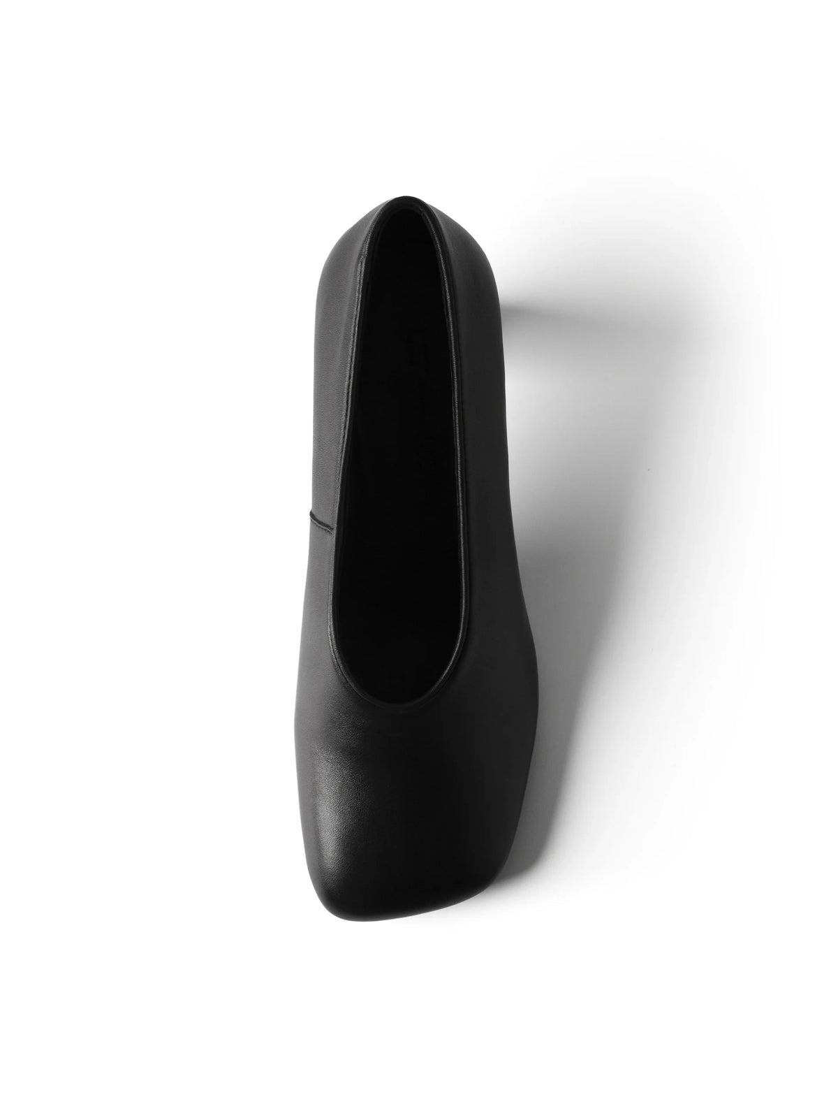 Soft Geometry Court Shoes - Black