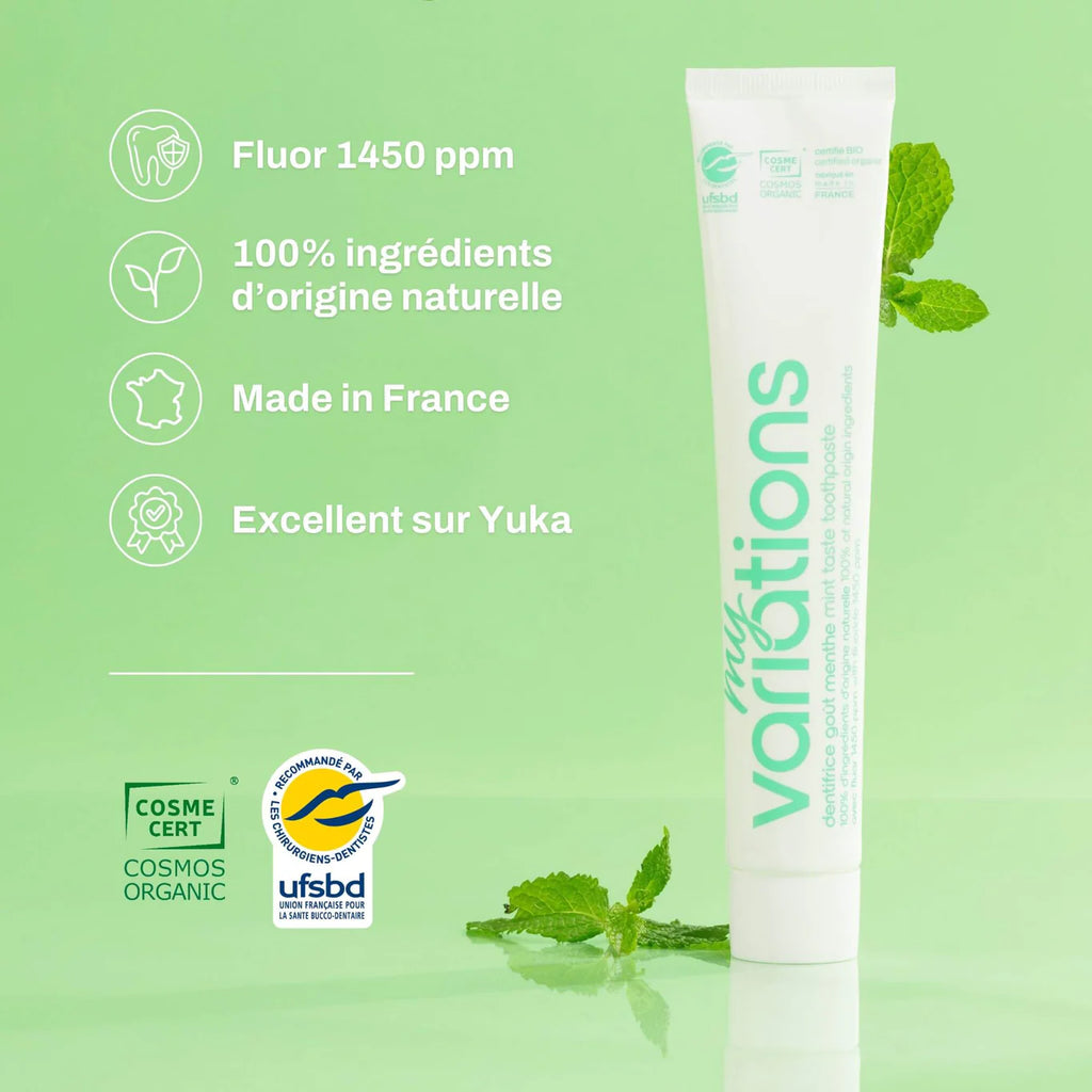 Dentifrice Soin Quotidien - Certifié Bio