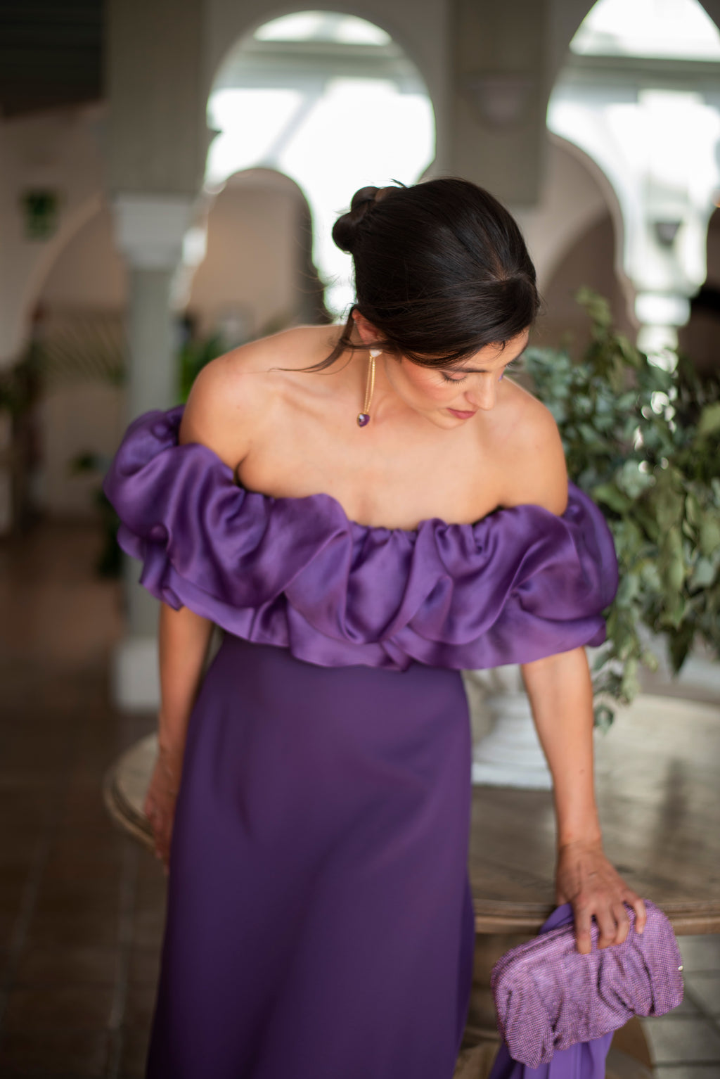 Robe Solène - Prune