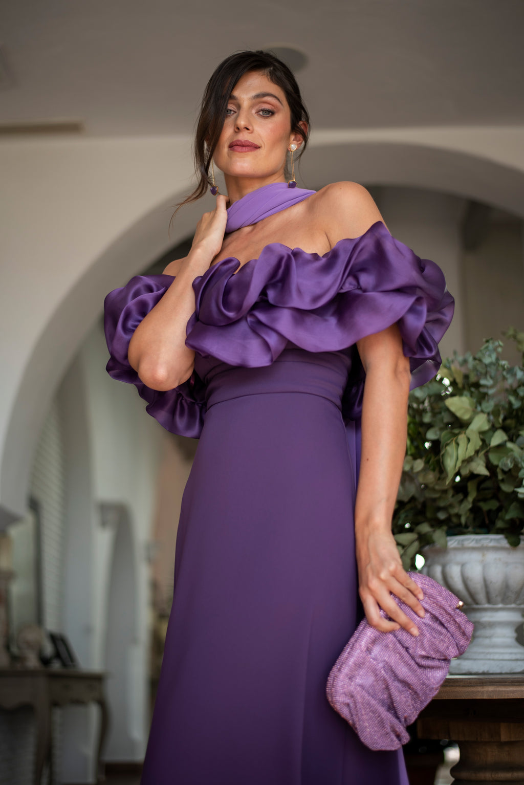 Robe Solène - Prune