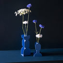 Soliflore Figure Vase - Cobalt