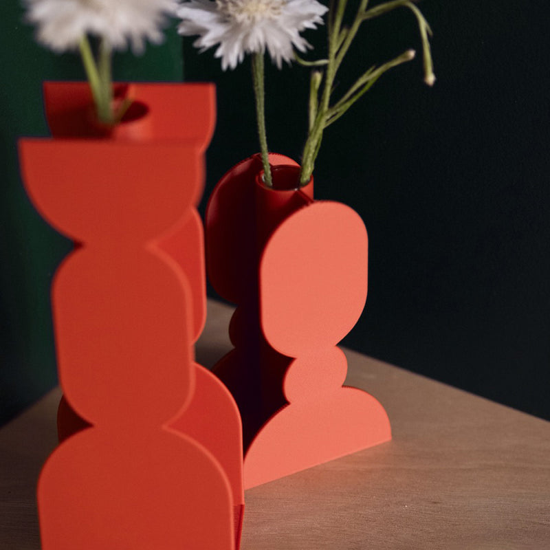 Soliflore Figure Vase - Orange