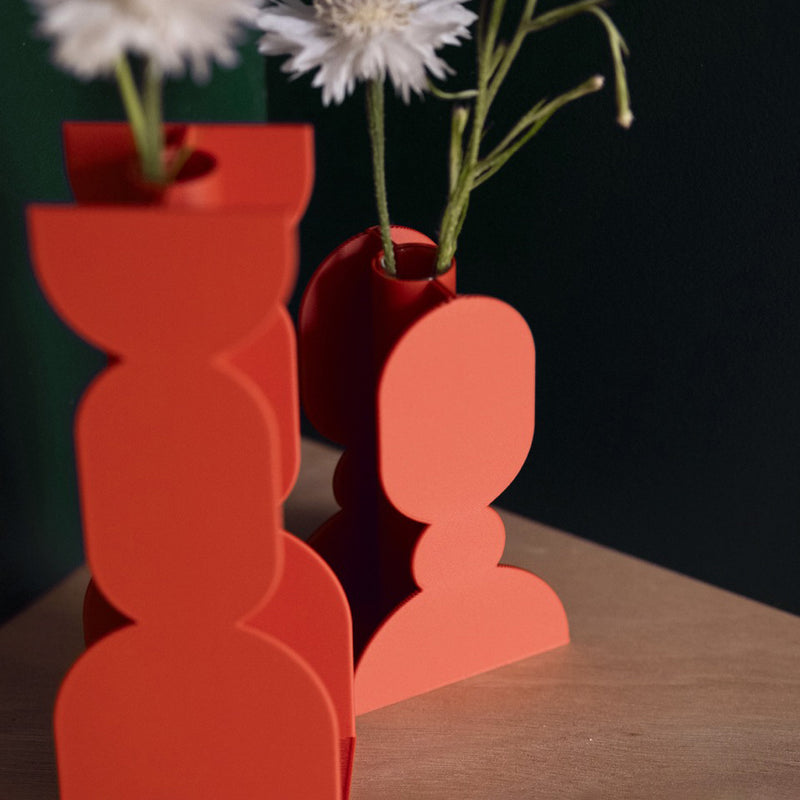 Soliflore Figure Vase - Small - Orange