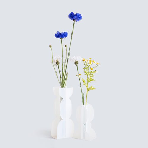 Vase Soliflore Figure - Petit - Translucide