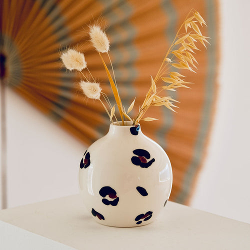 Soliflore En Céramique Mediterranea - Léopard