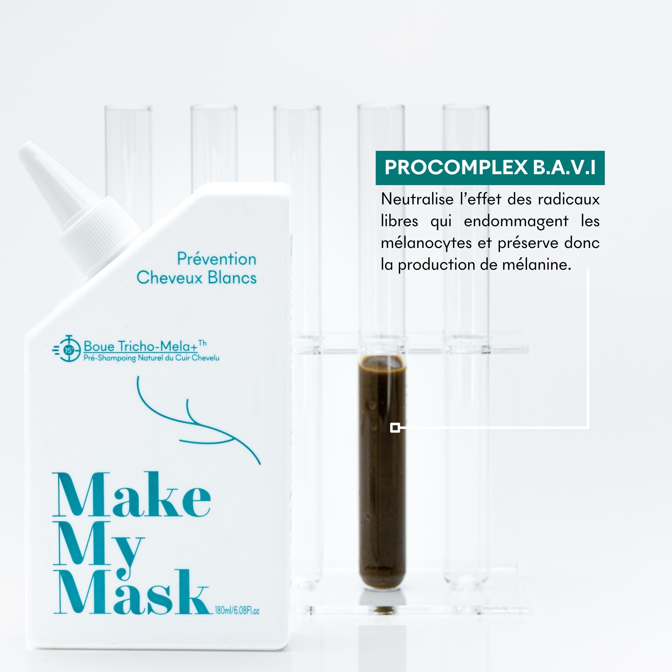 Anti-ageing solution for white hair