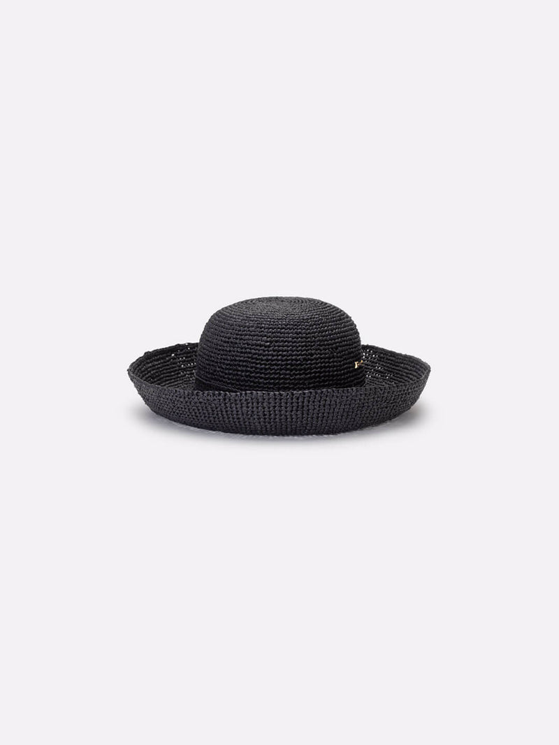 Fiji Hat Black Plain