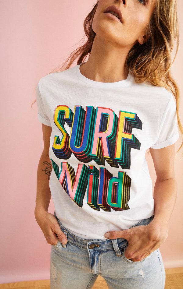 Hvid T-shirt