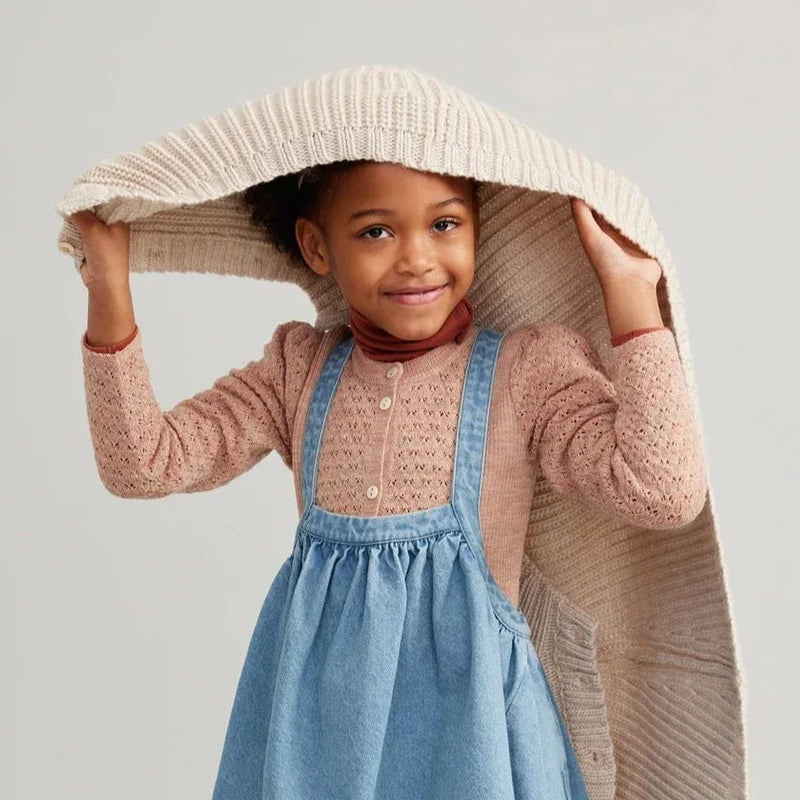 Cárdigan Judith posy - Selección Soor Ploom para encontrar en amaetc.com, concept store ecológico para niños